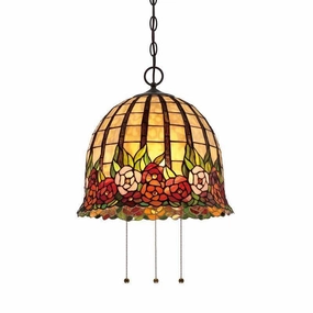 Quoizel Rosecliffe Tiffany Ceiling Pendant Light recessed ceiling spot lamp