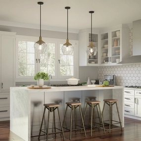 Quoizel Royer Back and Rope Ceiling Pendant Light sleek LED ceiling lamp