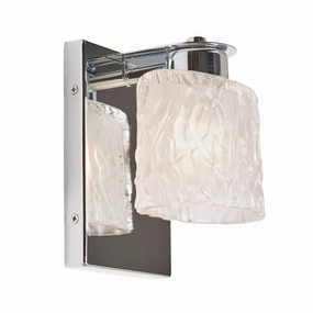 Quoizel Seaview 1 Light Polished Chrome Bathroom Wall Light vintage desk lamp