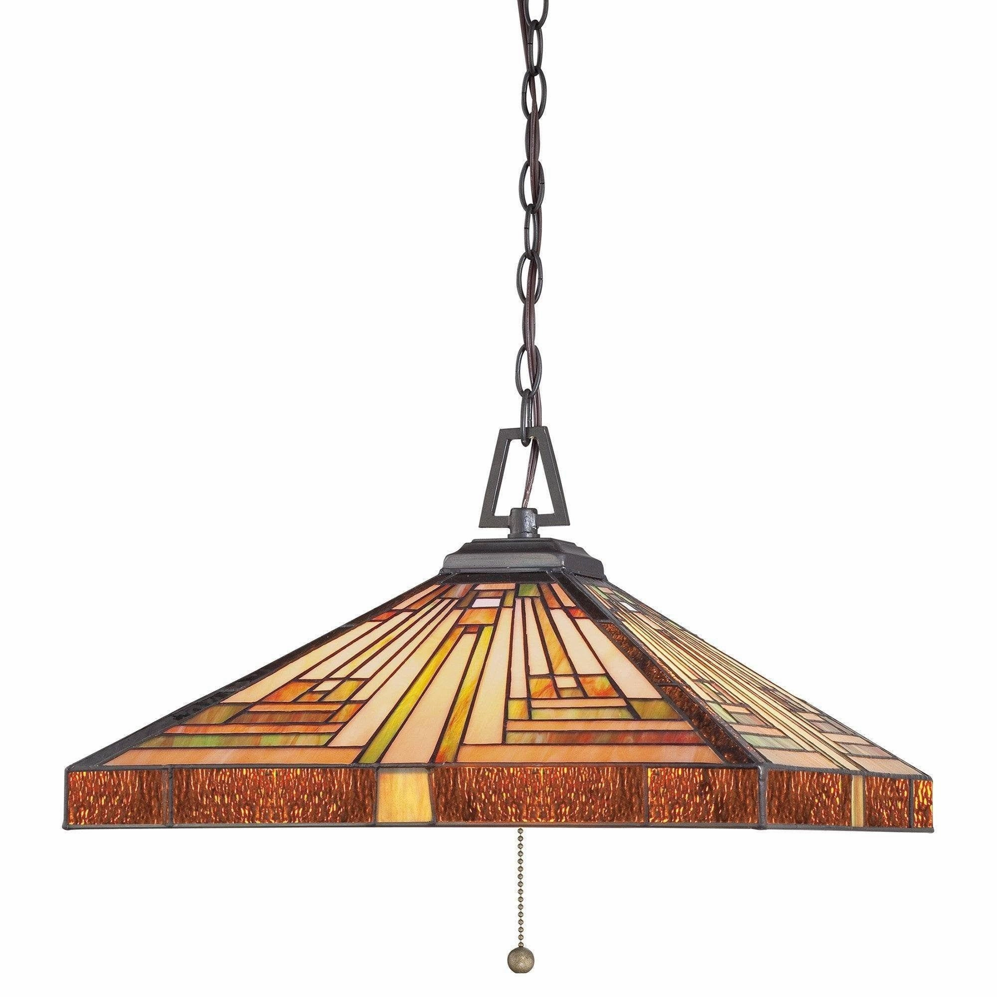 Quoizel Stephen Large Tiffany Ceiling Light recessed ceiling spot lamp