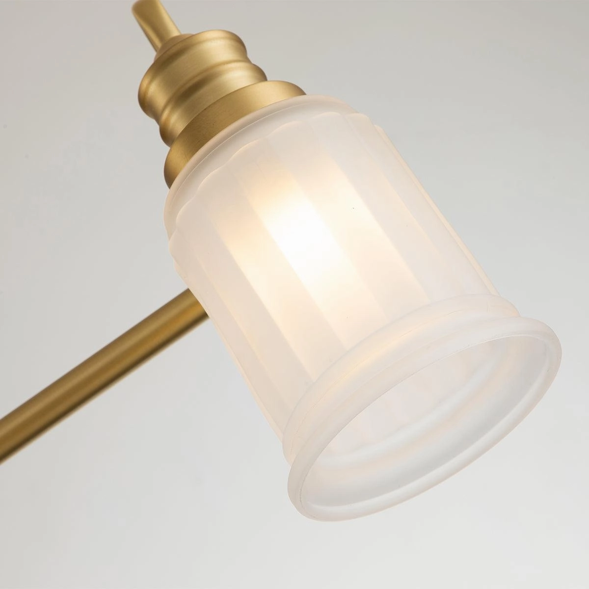 Quoizel Swell 3 Light Brass Bathroom Wall Light