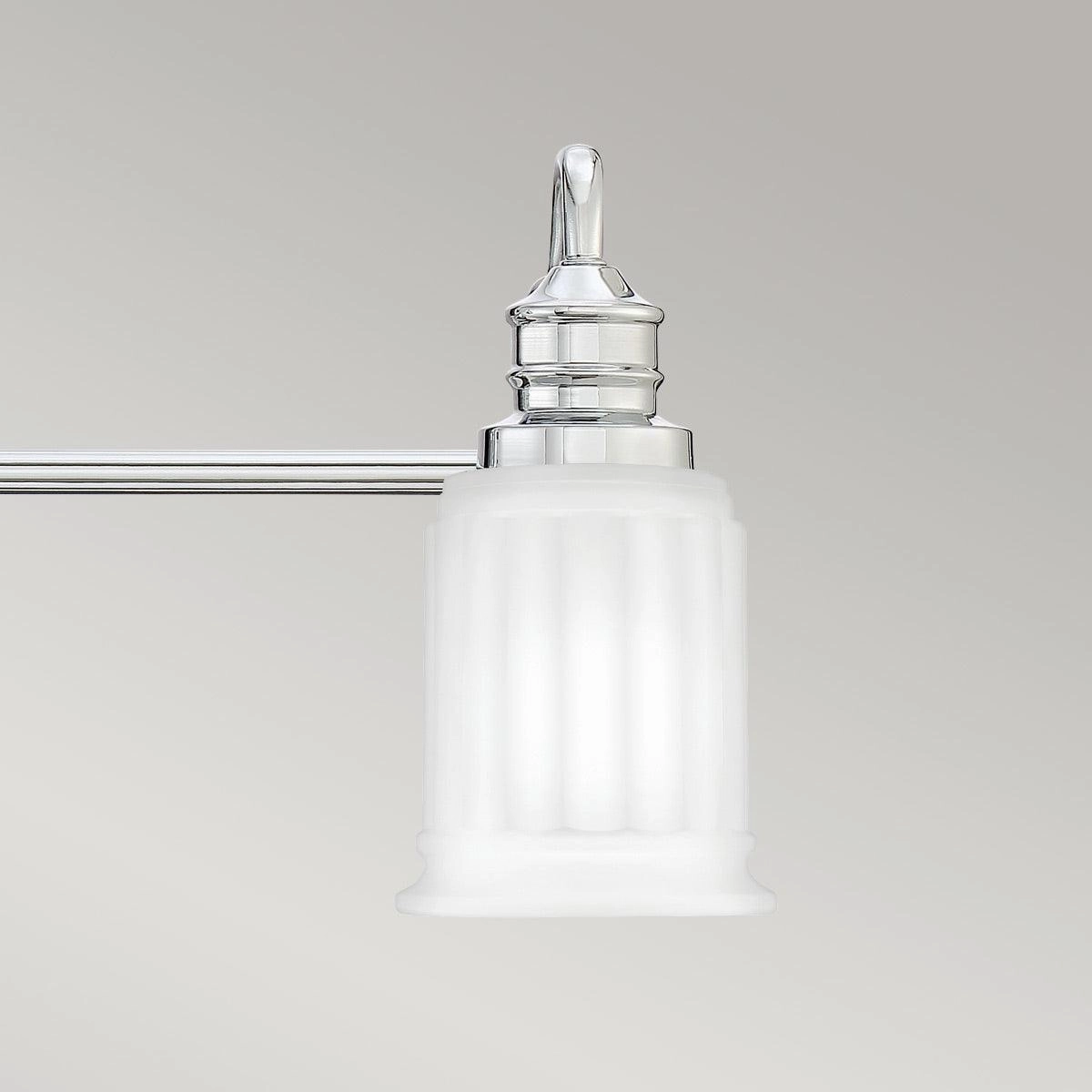 Quoizel Swell 3 Light Chrome Bathroom Wall Light