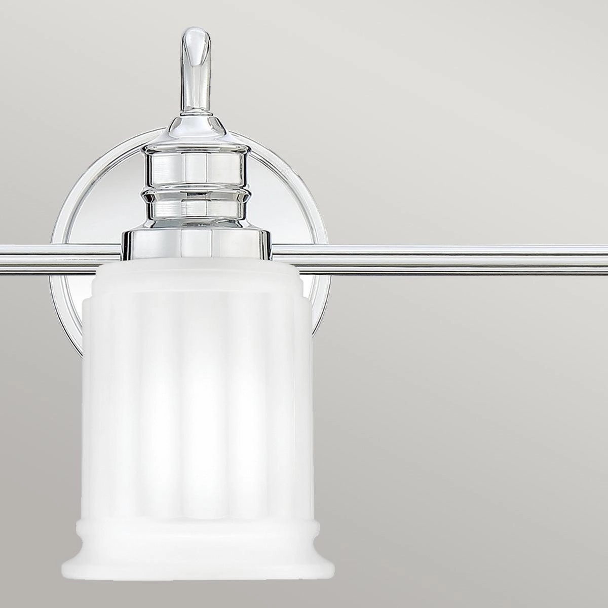 Quoizel Swell 3 Light Chrome Bathroom Wall Light