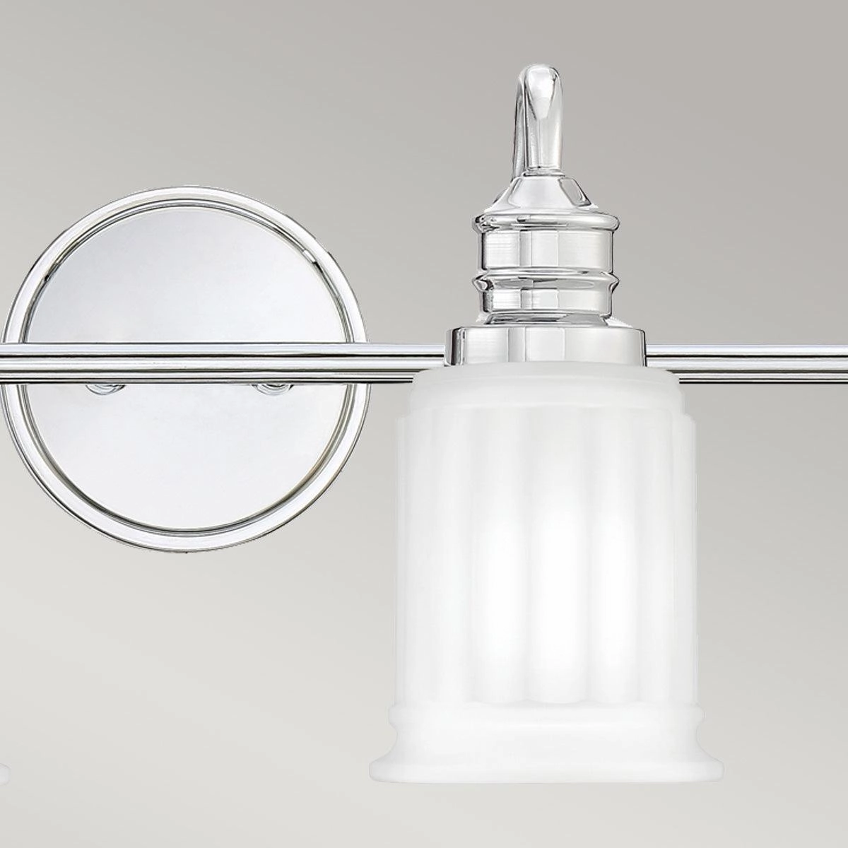 Quoizel Swell 4 Light Chrome Bathroom Wall Light