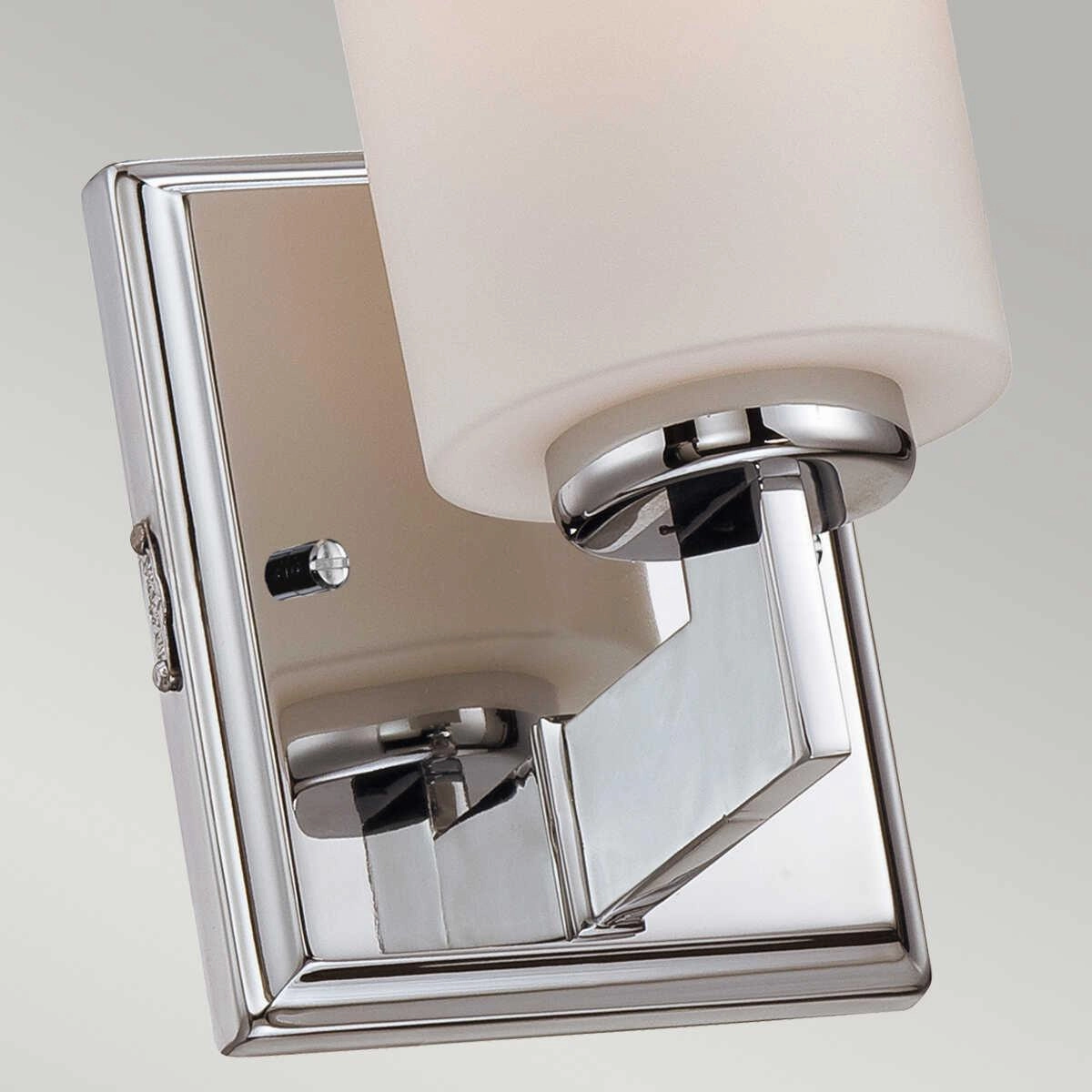 Quoizel Taylor Small Polished Chrome Bathroom Wall Light