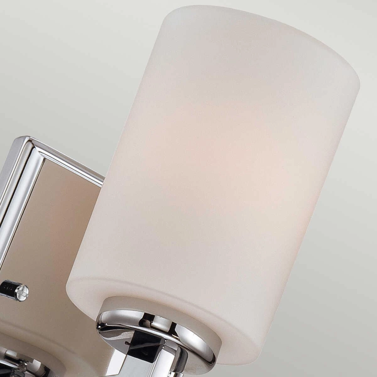 Quoizel Taylor Small Polished Chrome Bathroom Wall Light