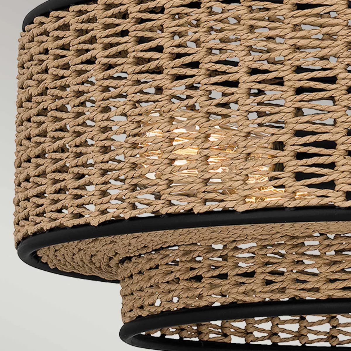 Quoizel Teton Black 5 Light Ceiling Pendant Light