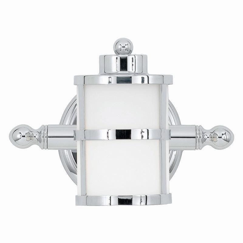 Quoizel Tranquil Bay Chrome Bathroom Wall Light vintage desk lamp