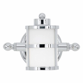 Quoizel Tranquil Bay Chrome Bathroom Wall Light vintage desk lamp
