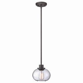 Quoizel Trilogy 1 Light Ceiling Pendant soft glow ceiling light