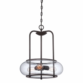 Quoizel Trilogy 3 Light Ceiling Pendant ambient ceiling fixture