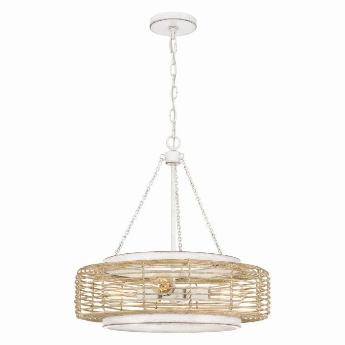 Quoizel Waylon White Ceiling Pendant Light