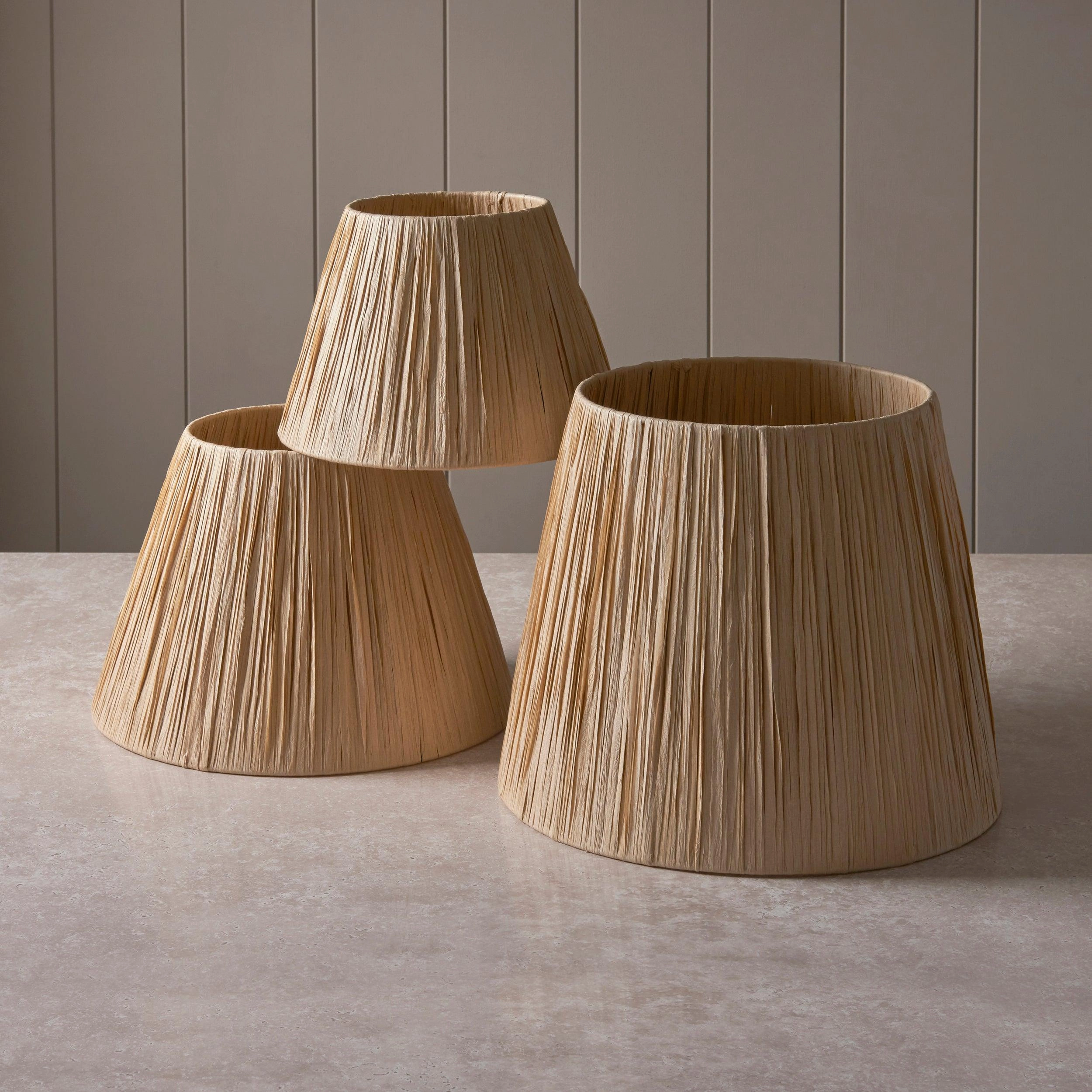 Raffia 30cm Raffia Lamp Shade