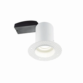 Ravel Trimless Fire Rated Downlight White Recessed Light 50W adjustable floor standing lamp