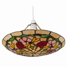 Red & Pink Dragonfly Easy Fit Tiffany Ceiling Lamp Shade white ceiling lamp