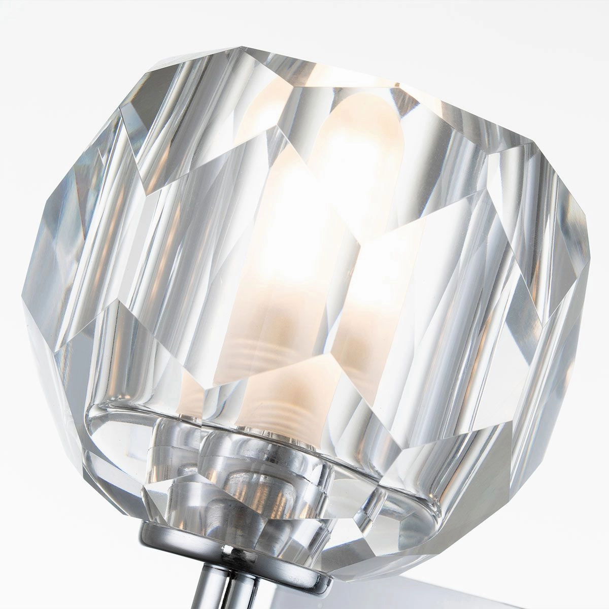 Regalia 1 Light Polished Chrome Bathroom Wall Light