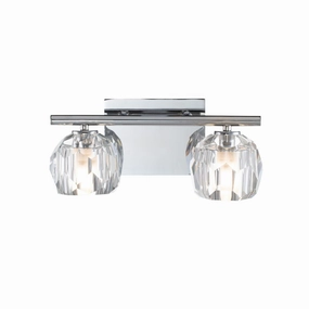 Regalia 2 Light Polished Chrome Bathroom Wall Light vintage desk lamp