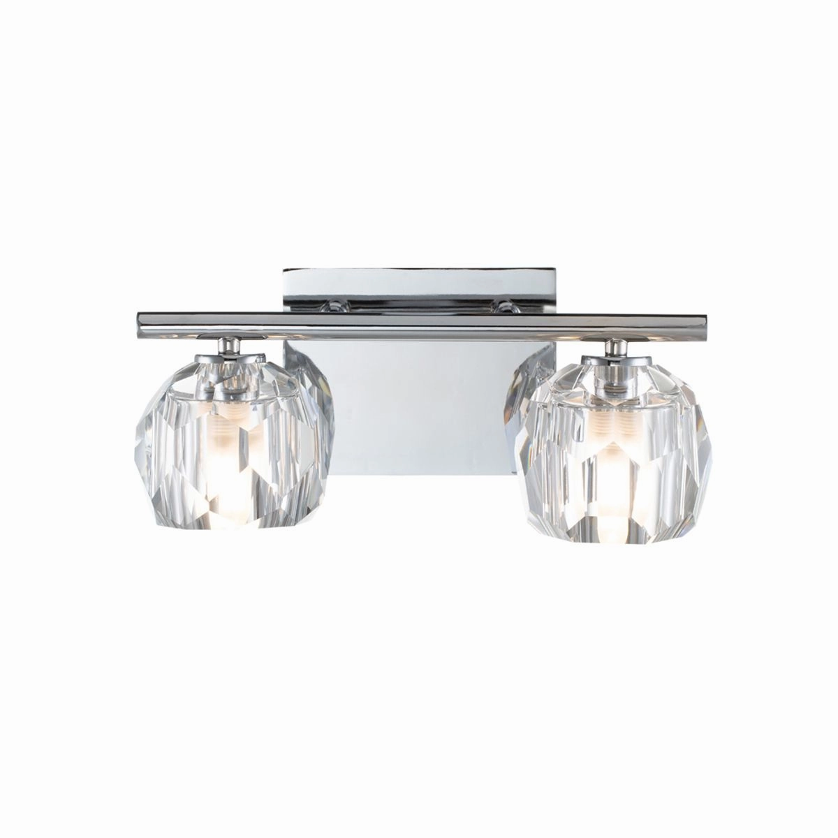 Regalia 2 Light Polished Chrome Bathroom Wall Light vintage desk lamp