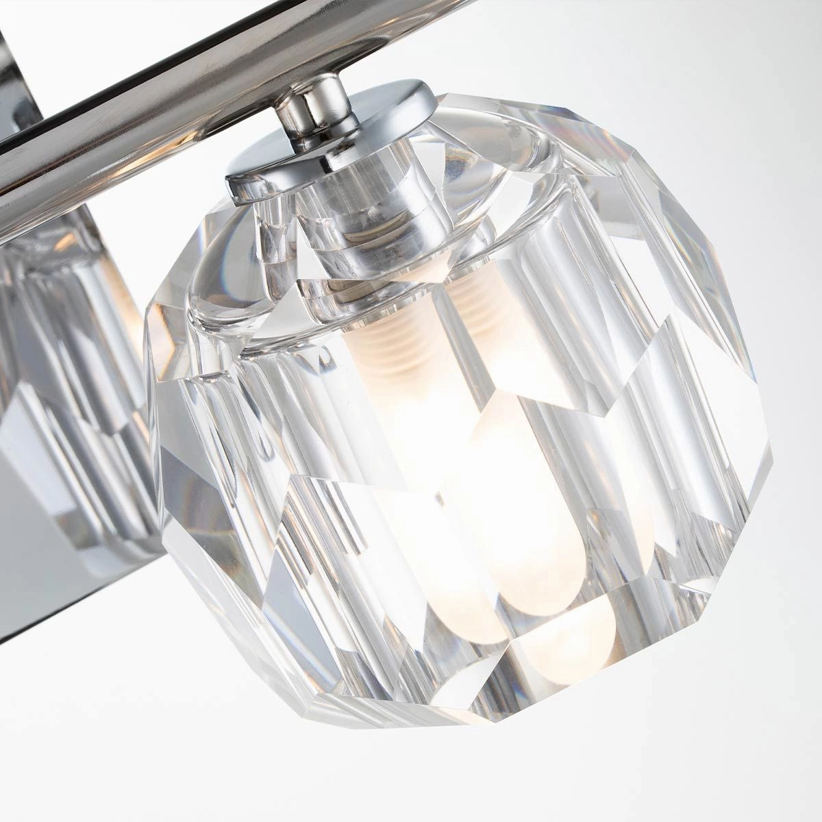 Regalia 2 Light Polished Chrome Bathroom Wall Light