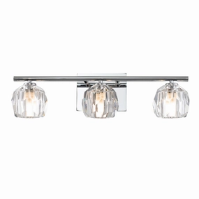 Regalia 3 Light Polished Chrome Bathroom Wall Light vintage desk lamp