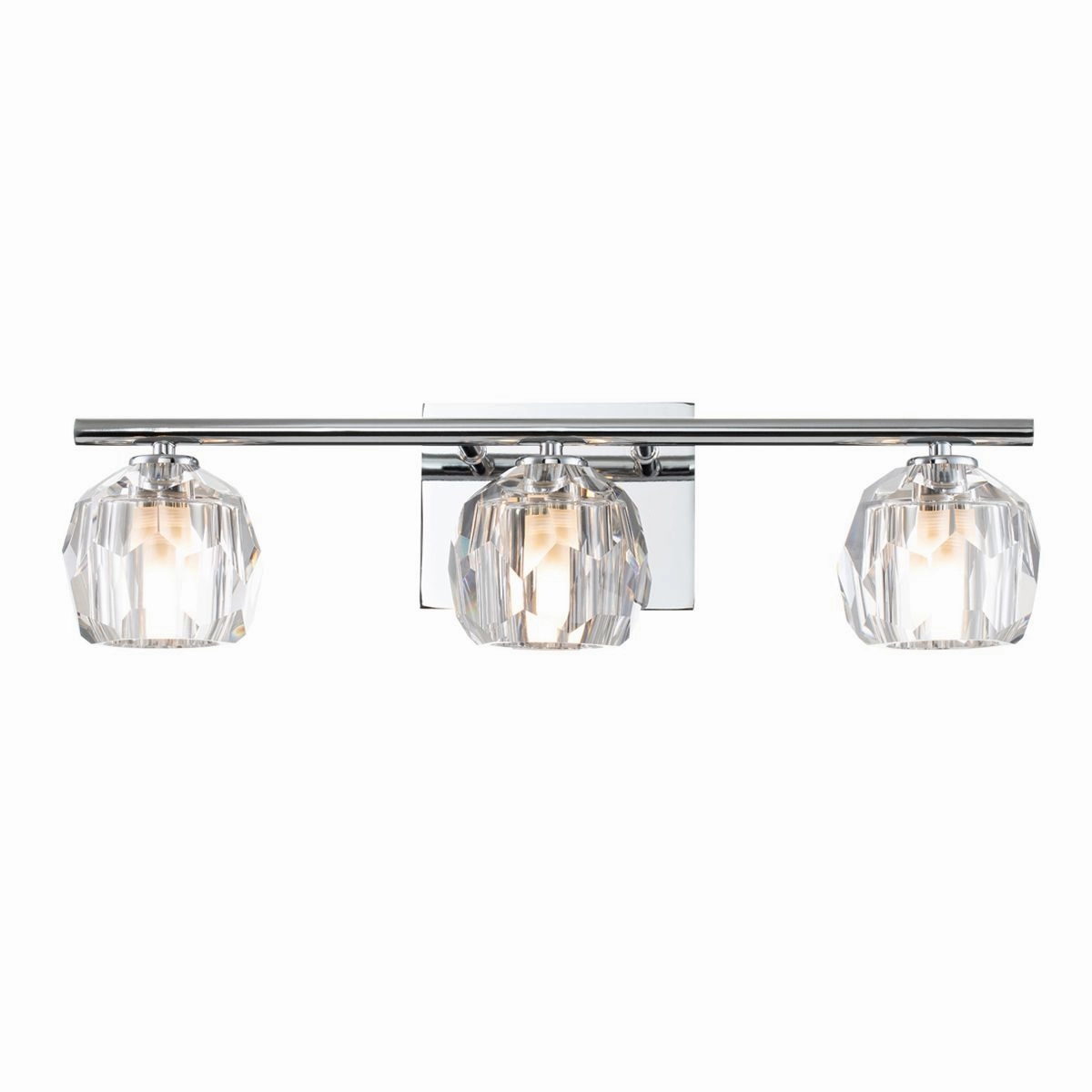Regalia 3 Light Polished Chrome Bathroom Wall Light vintage desk lamp