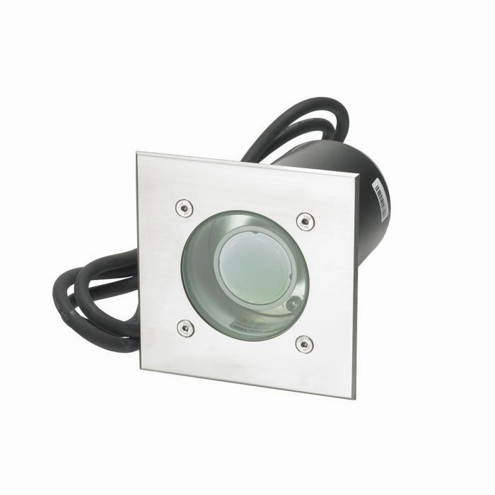 Rena Square 1 Light Inground Light Stainless Steel tall arc lamp for living room
