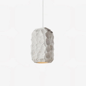 Resin Geometry Pendant Lamp round ceiling light