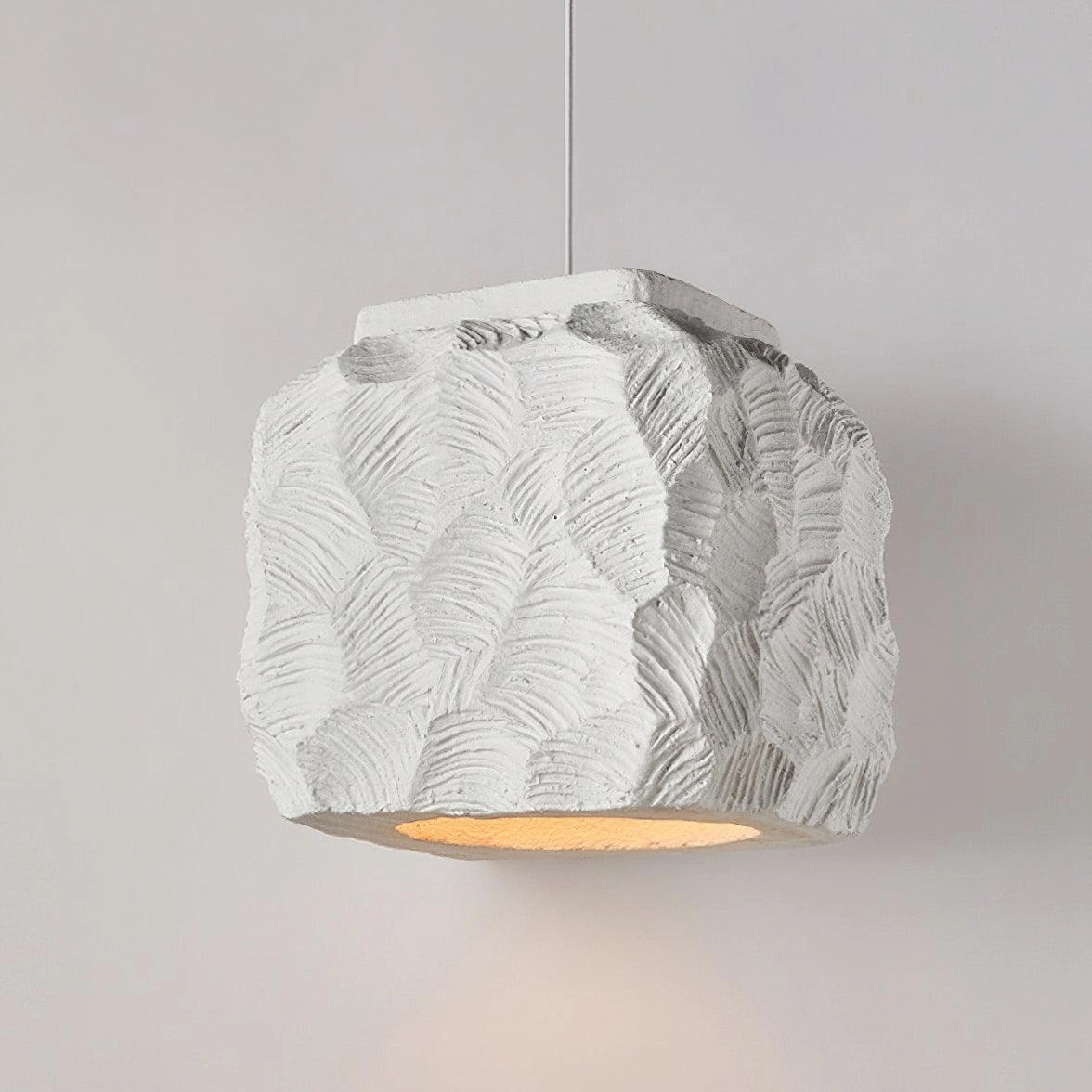 Resin Geometry Pendant Lamp