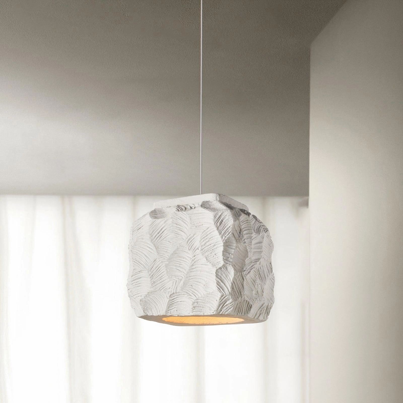 Resin Geometry Pendant Lamp
