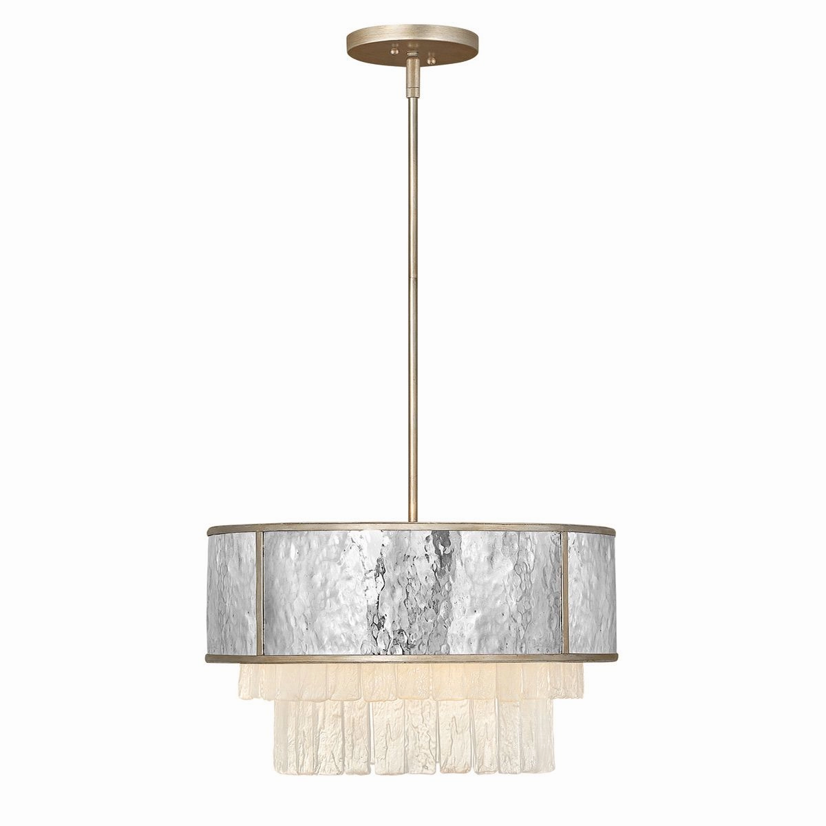 Reverie 4 Light Gold Semi flush or Pendant Light flush mount ceiling fixture
