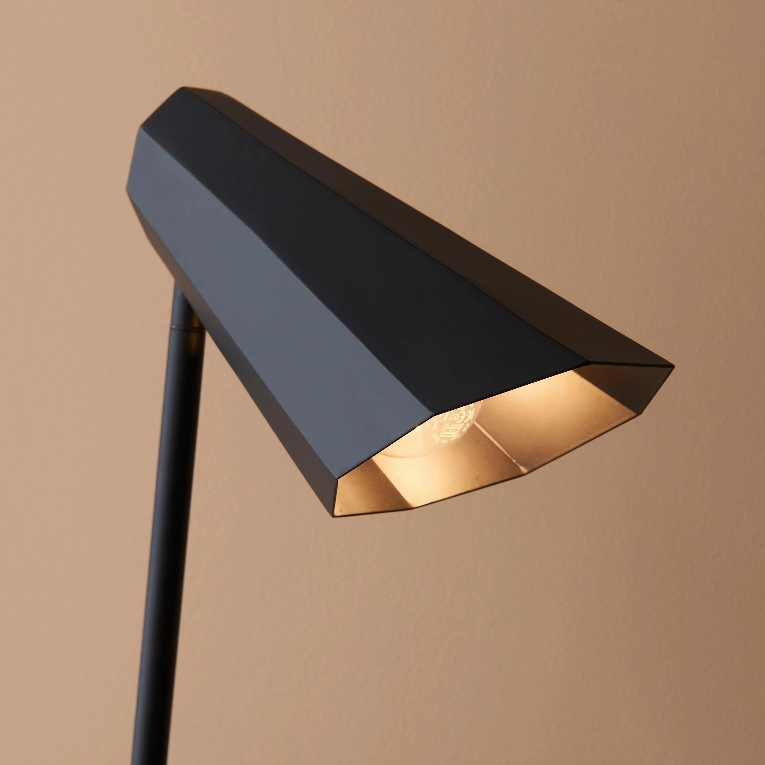 Reynold Modern Angled Industrial Table Lamp