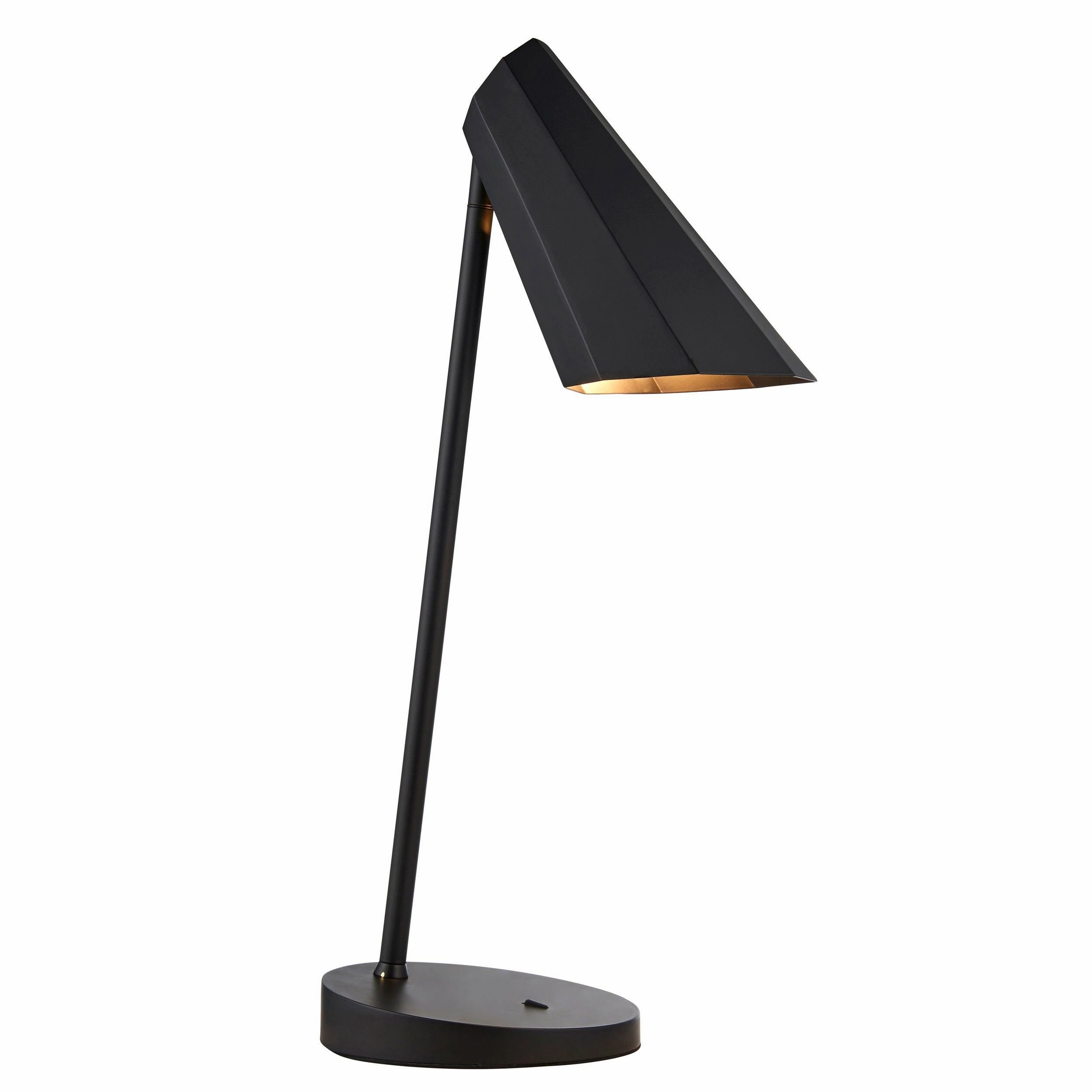 Reynold Modern Angled Industrial Table Lamp