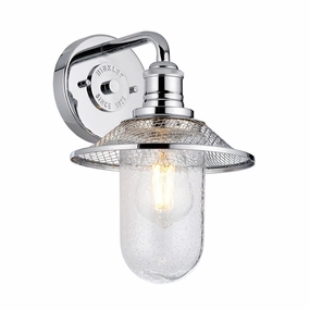Rigby 1 Light Polished Chrome Bathroom Wall Light vintage desk lamp