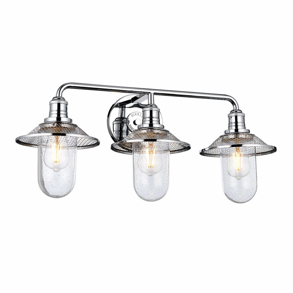 Rigby 3 Light Polished Chrome Bathroom Wall Light vintage desk lamp
