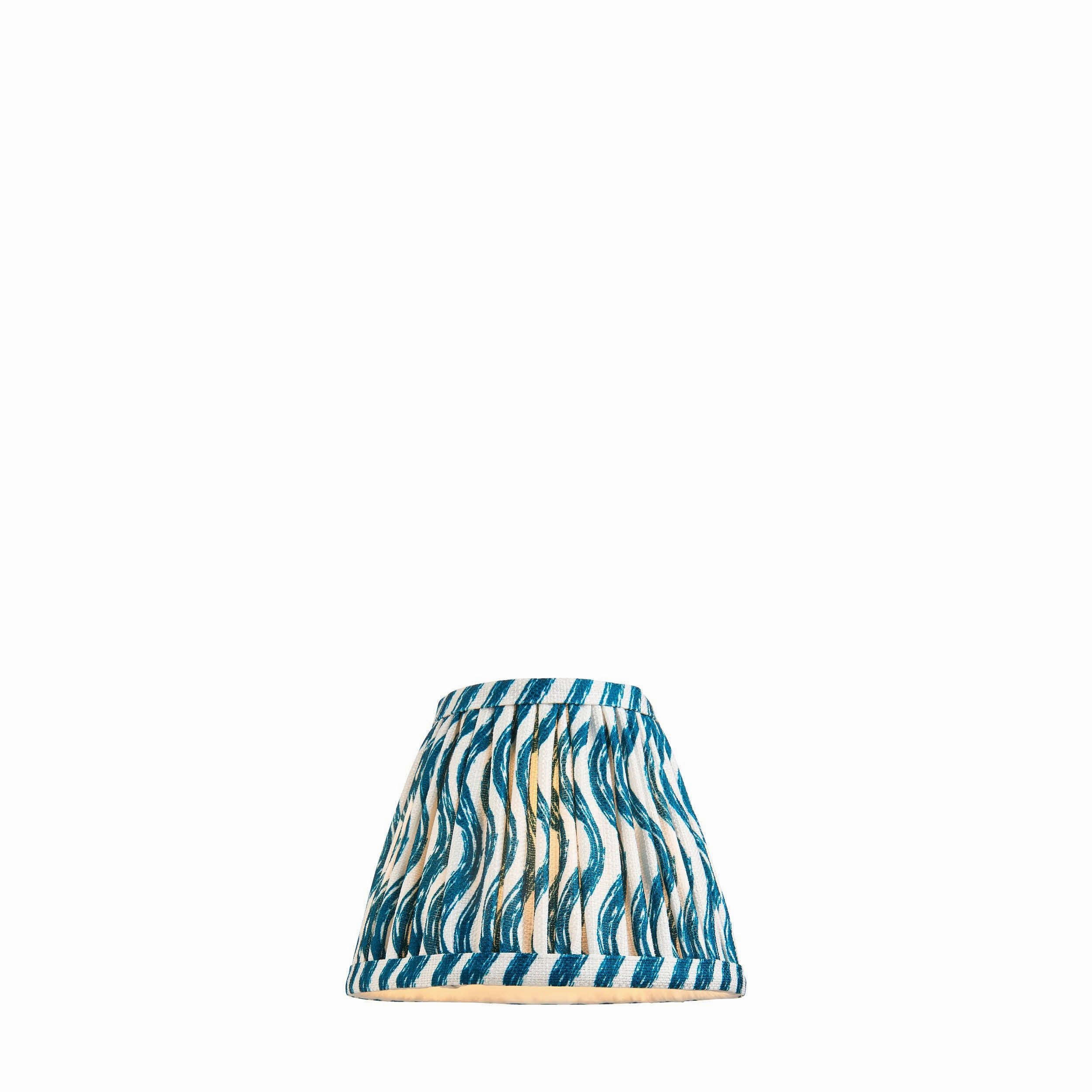 Ripple 16cm Blue Lamp Shade