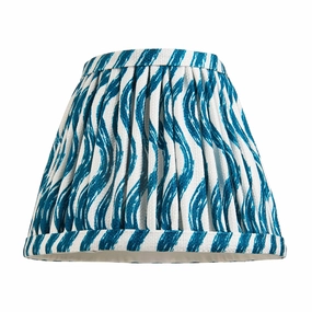 Ripple 16cm Blue Lamp Shade decorative indoor light