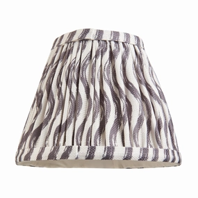 Ripple 16cm Grey Lamp Shade decorative indoor light