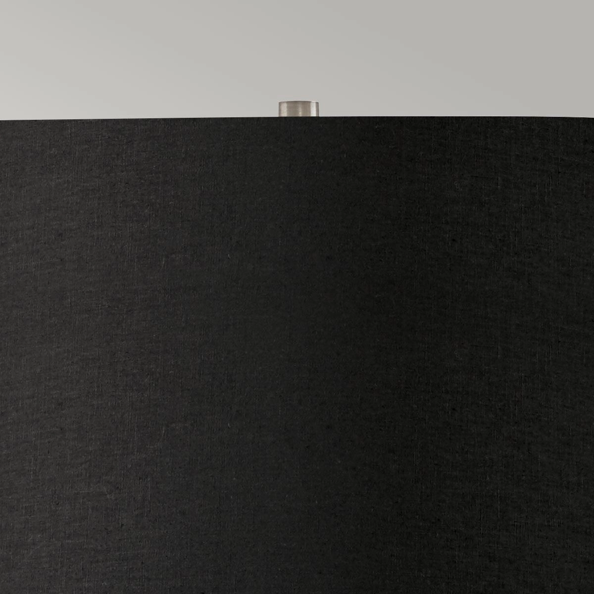 Ripple 1 Light Black Table Lamp - Elstead Lighting