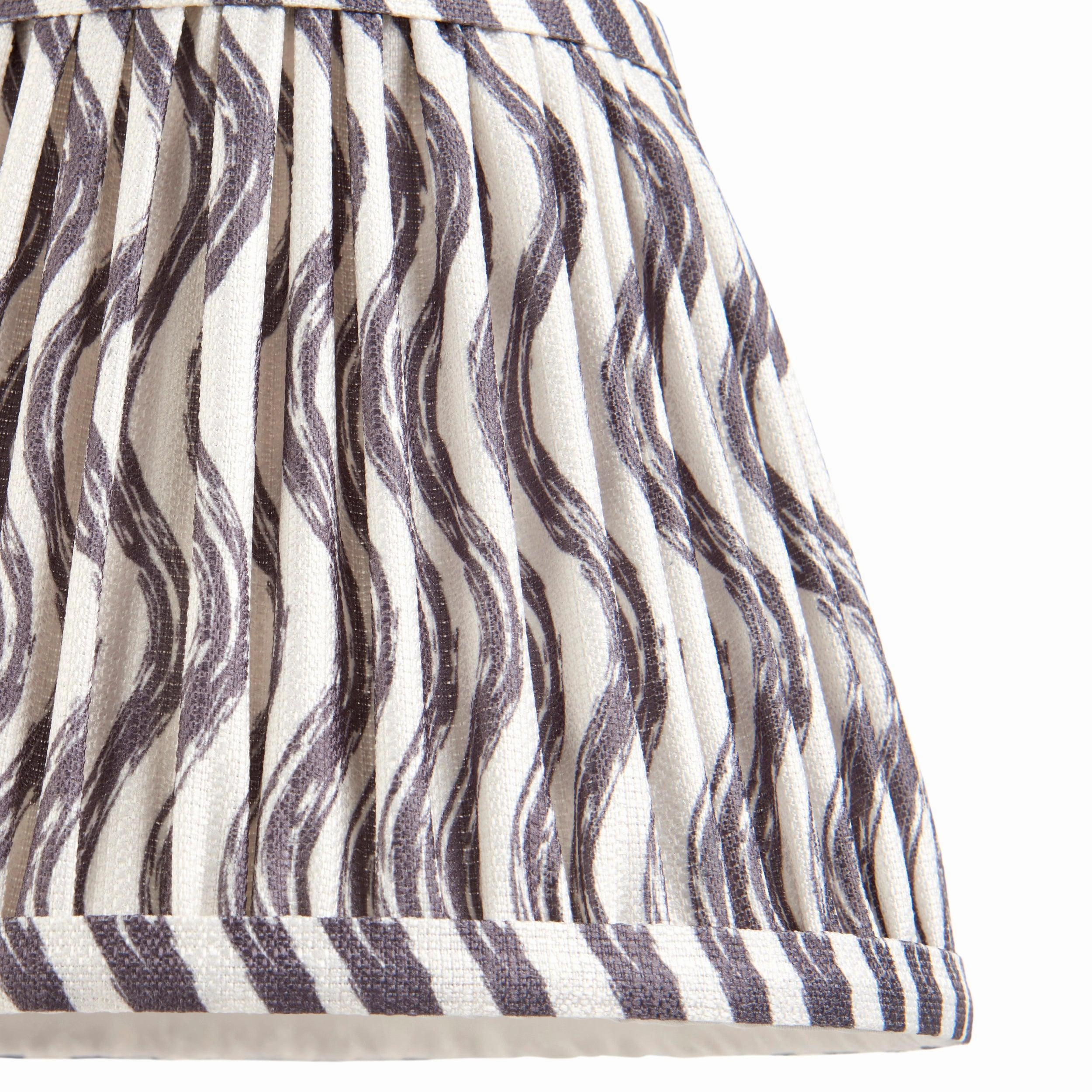 Ripple 20cm Grey Lamp Shade