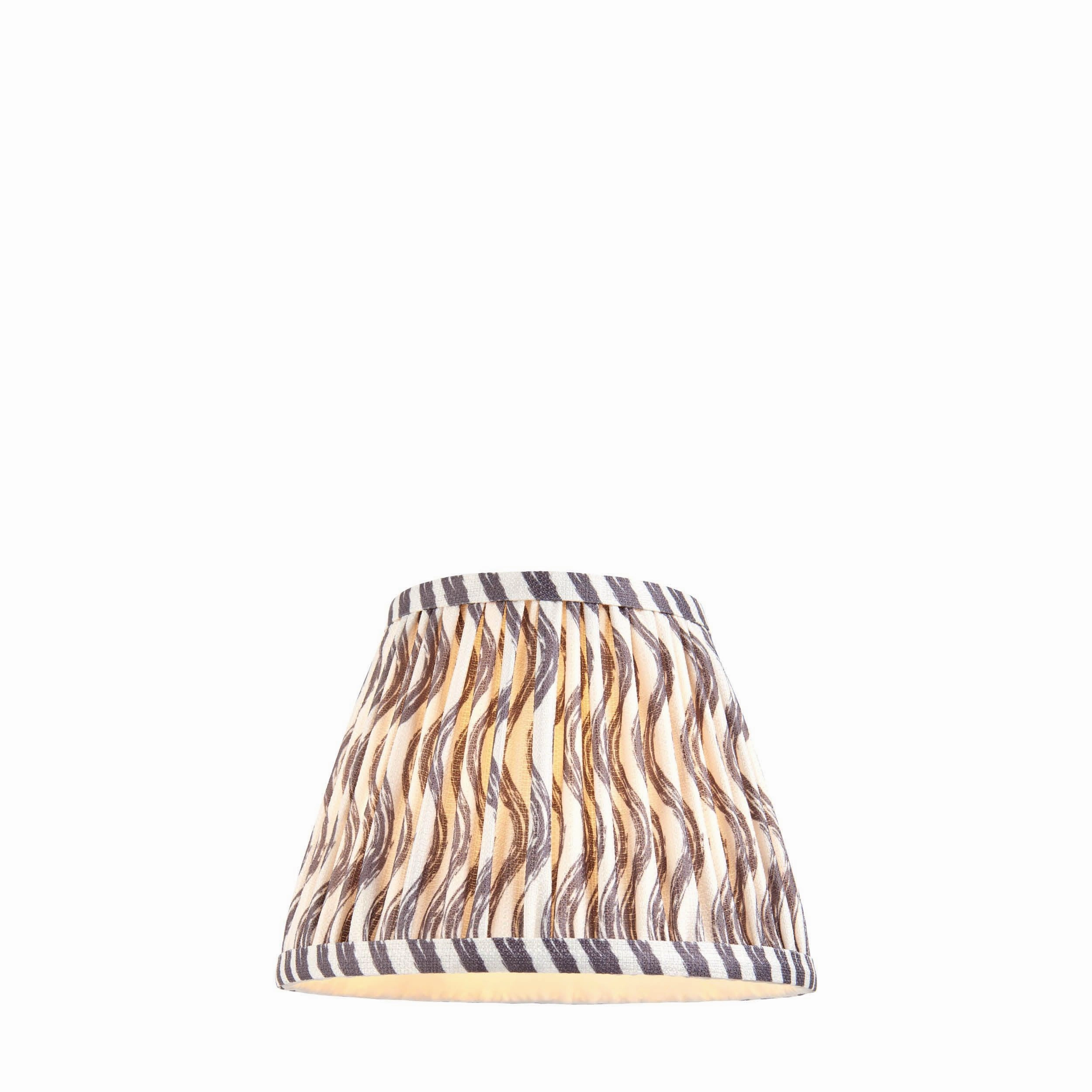 Ripple 20cm Grey Lamp Shade