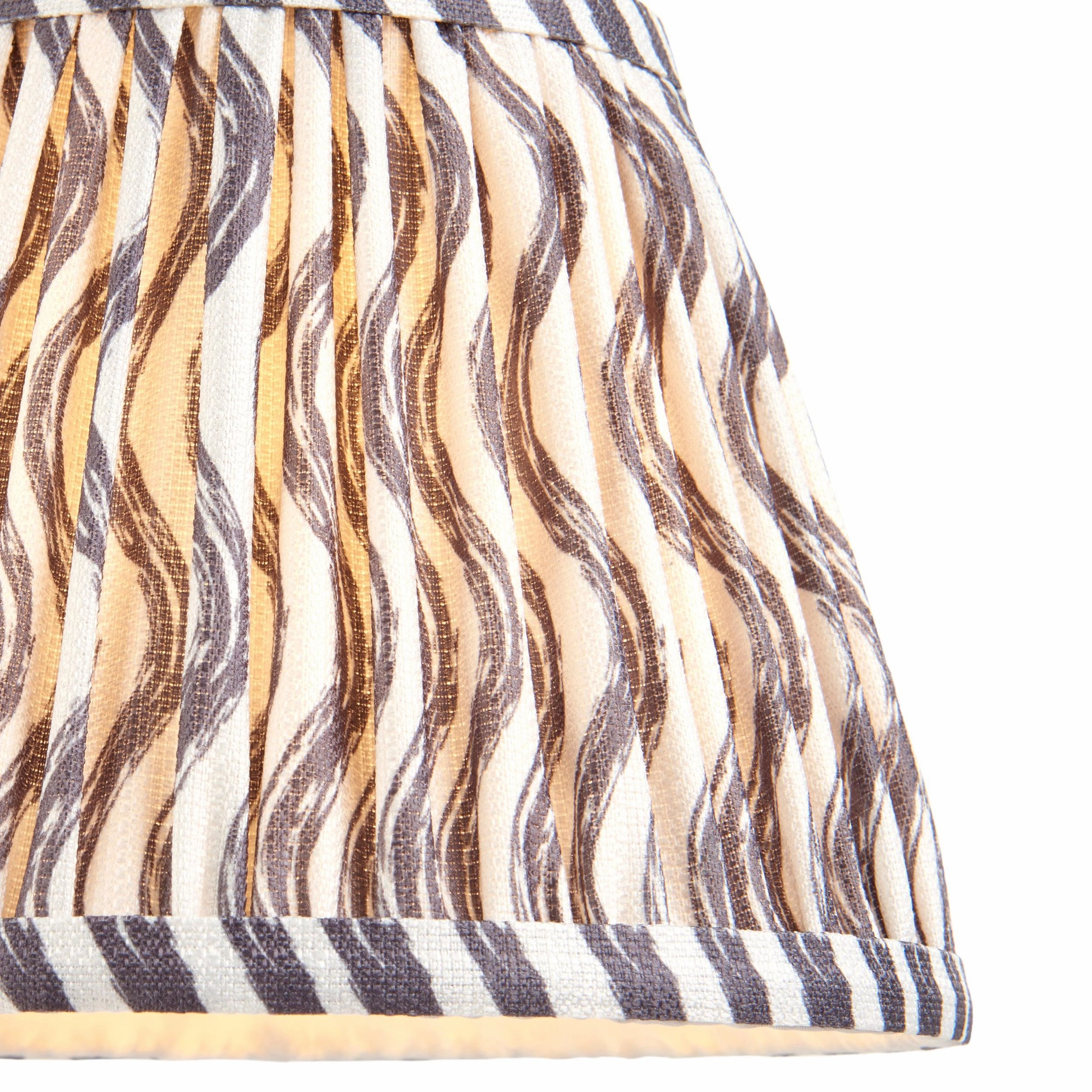 Ripple 20cm Grey Lamp Shade