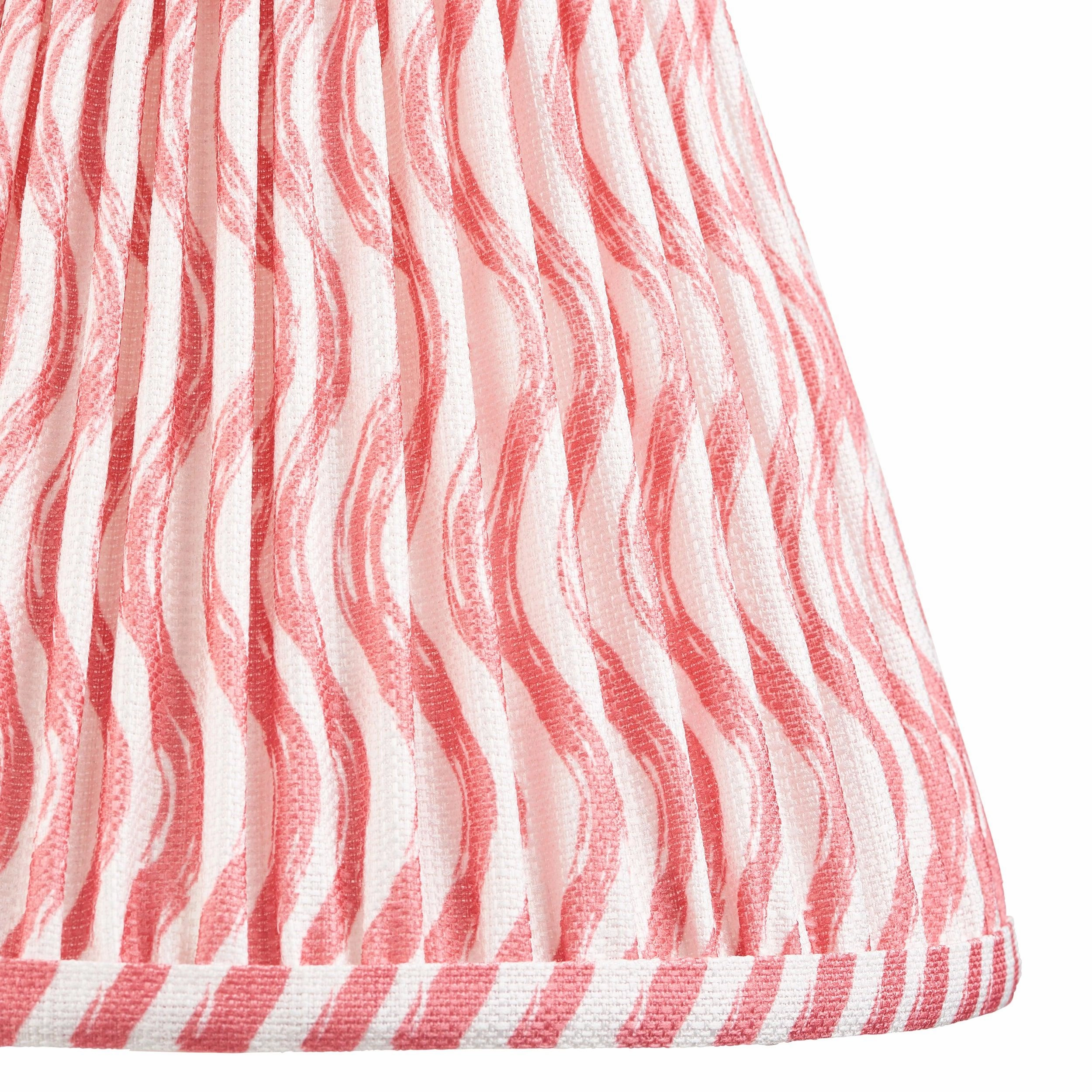Ripple 25cm Pink Lamp Shade