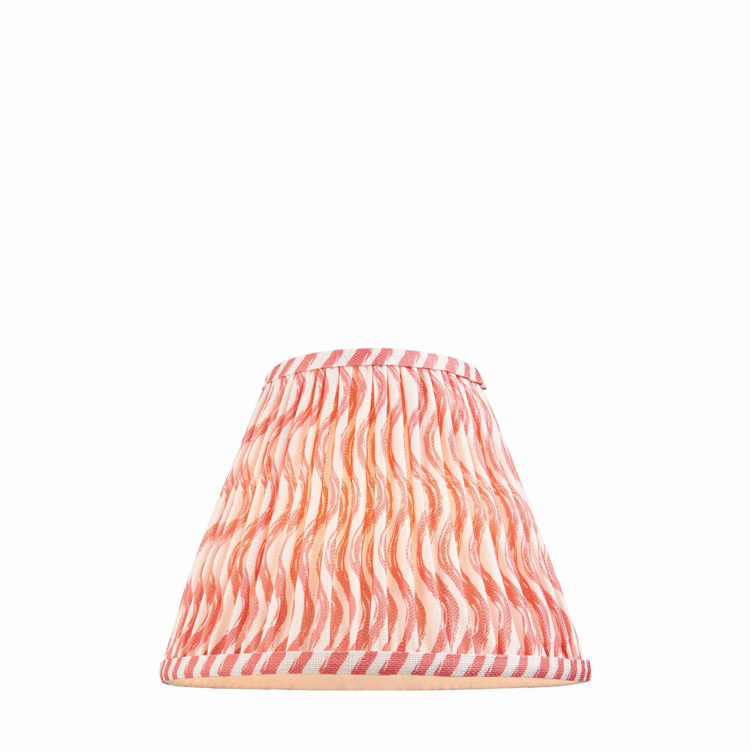 Ripple 25cm Pink Lamp Shade