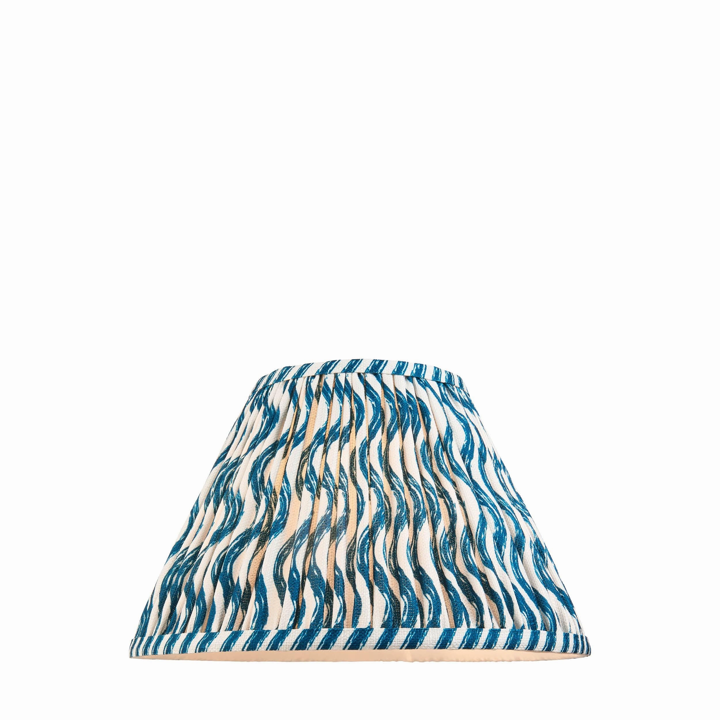 Ripple 30cm Blue Lamp Shade