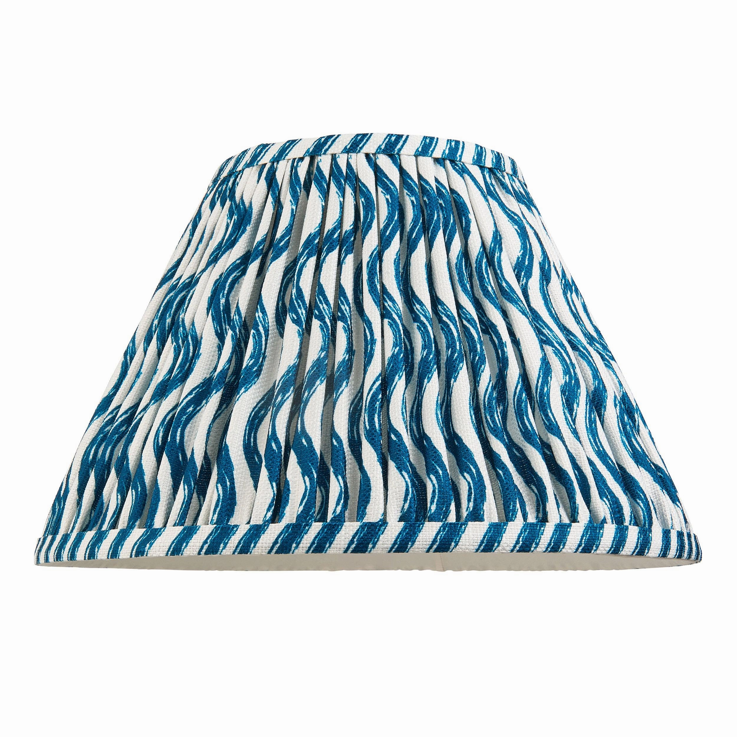 Ripple 30cm Blue Lamp Shade decorative indoor light