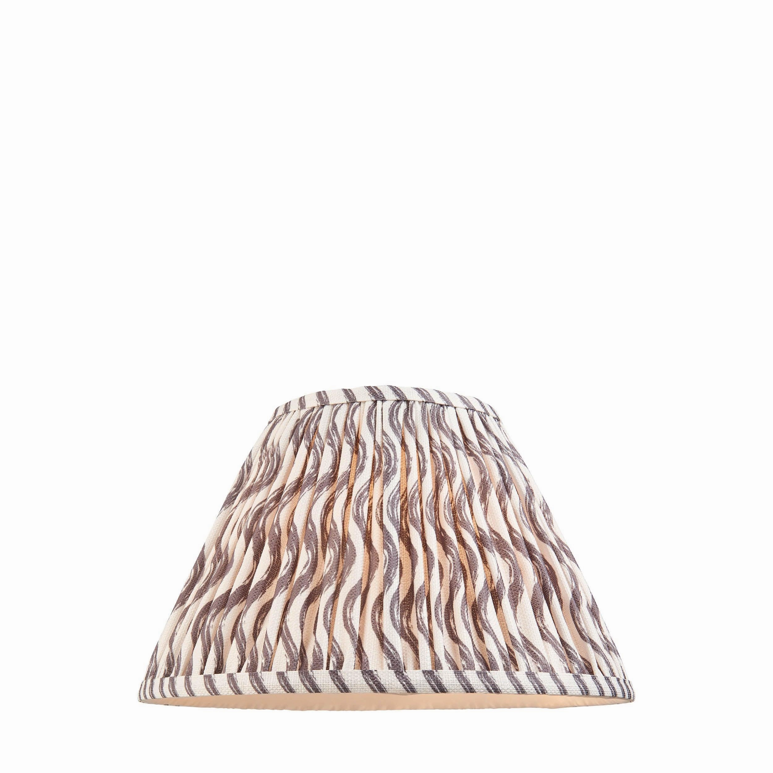 Ripple 30cm Grey Lamp Shade
