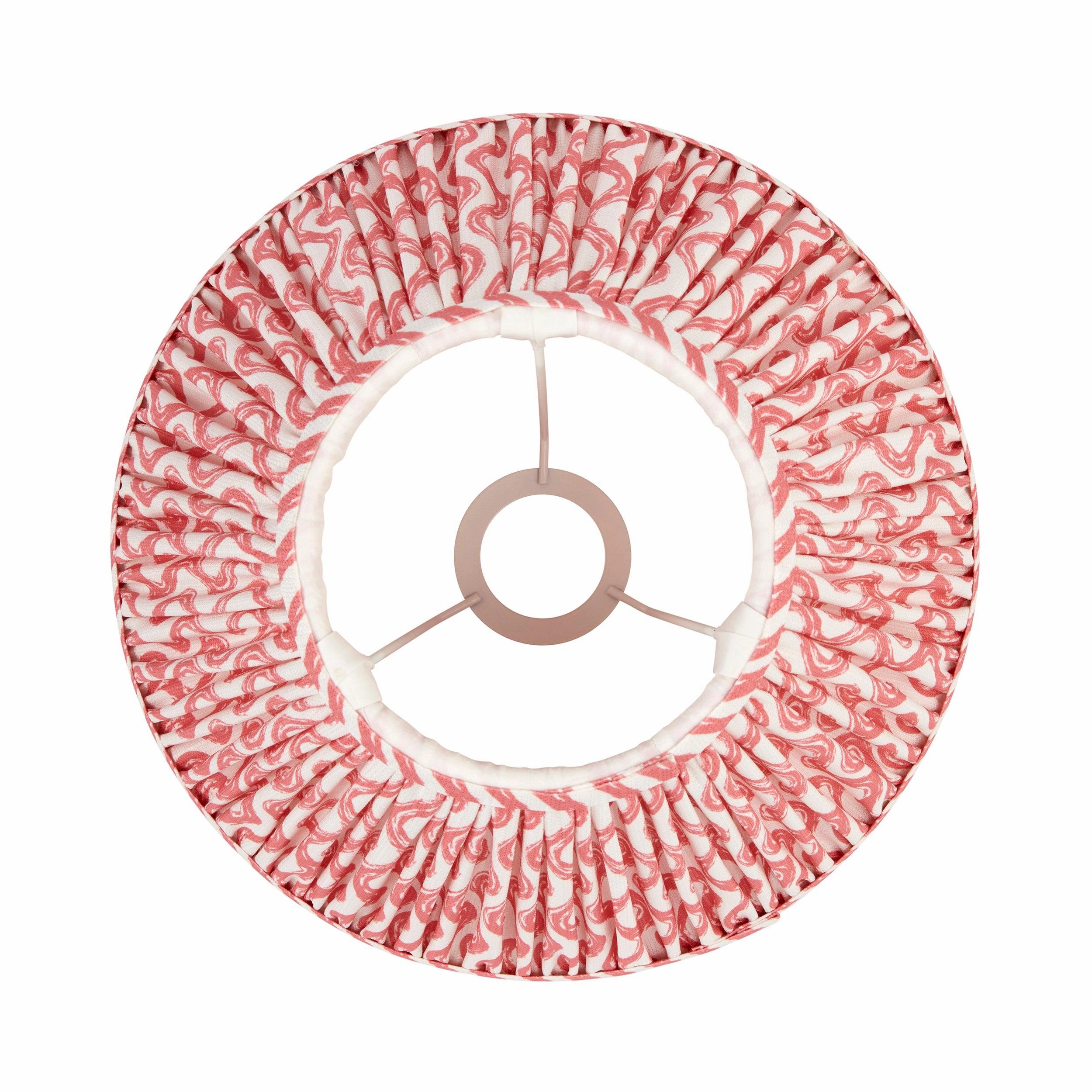 Ripple 30cm Pink Lamp Shade