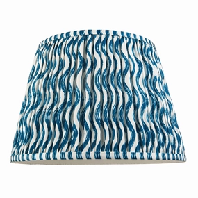 Ripple 35cm Blue Lamp Shade decorative indoor light