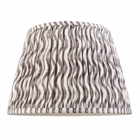 Ripple 35cm Grey Lamp Shade decorative indoor light