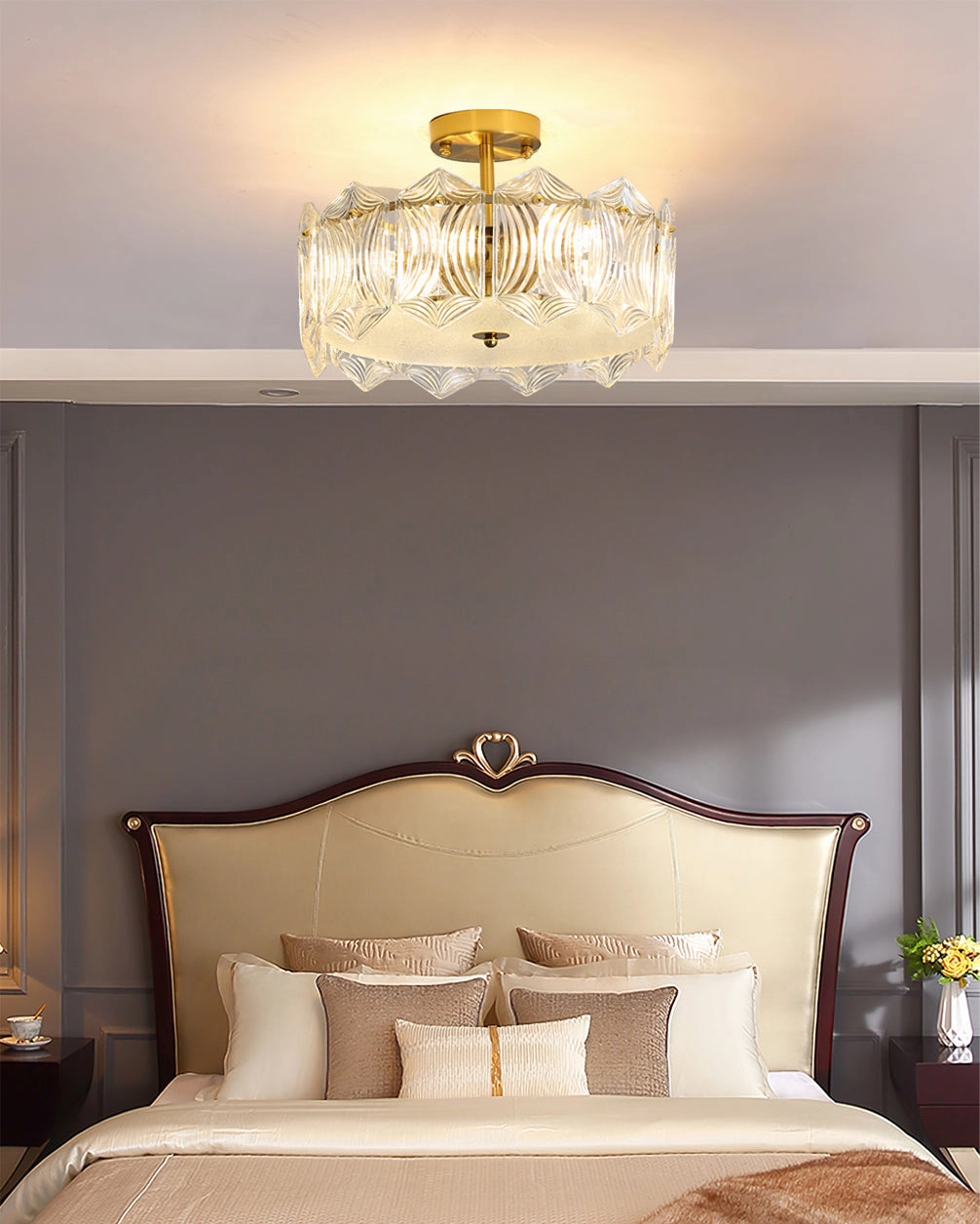 Ruby Round Ceiling Lamp